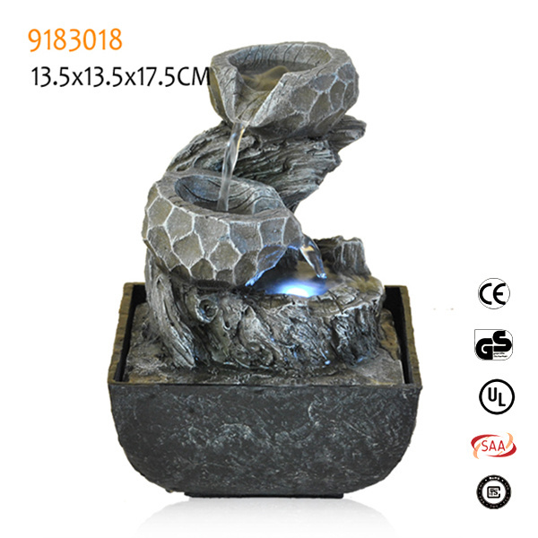 High quality custom decorative teapot resin indoor ganesh water fountain