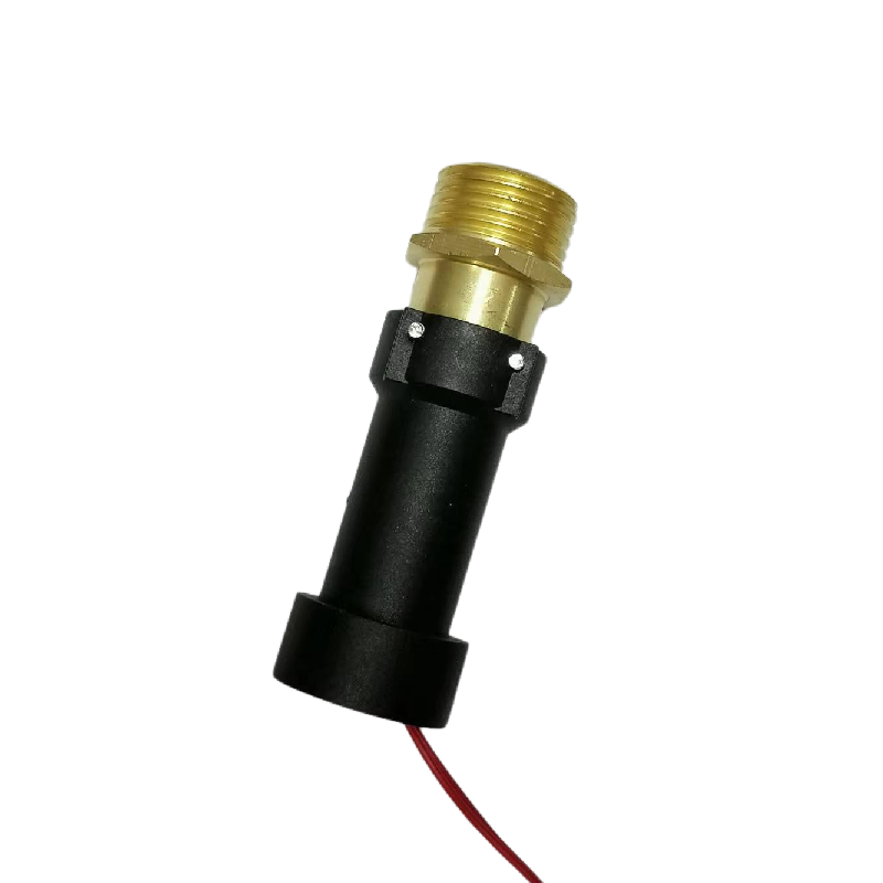 Factory Outlet Two Wire Reed Switch Brass Male Thread Water Flow Sensor Nylon G1/2