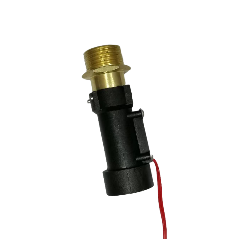 Factory Outlet Two Wire Reed Switch Brass Male Thread Water Flow Sensor Nylon G1/2