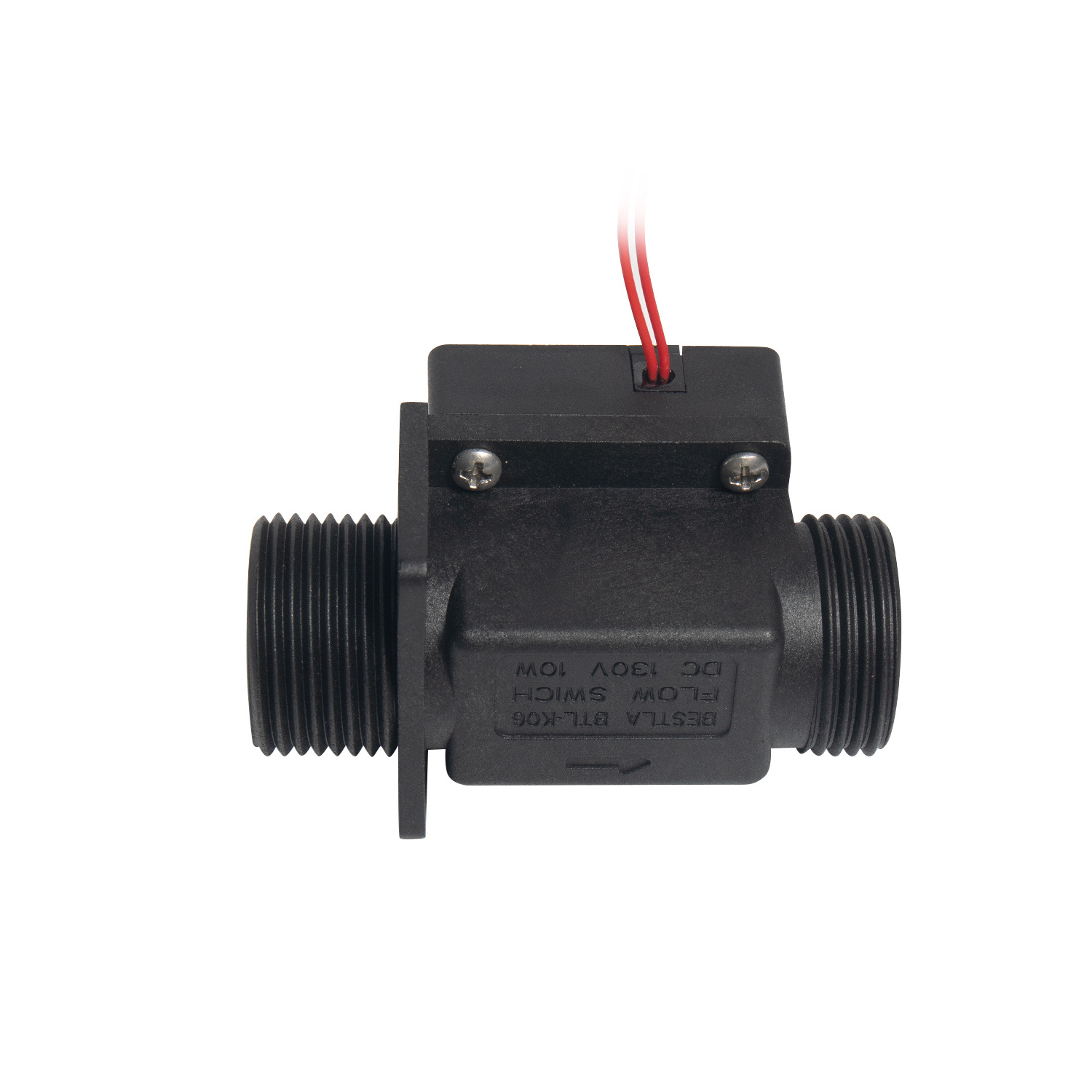 Nylon Plastic Water Flow Switch Magnetic Liquid Water Flow Meter Water Control For Heater Pump 10w-130V with 2 Wires