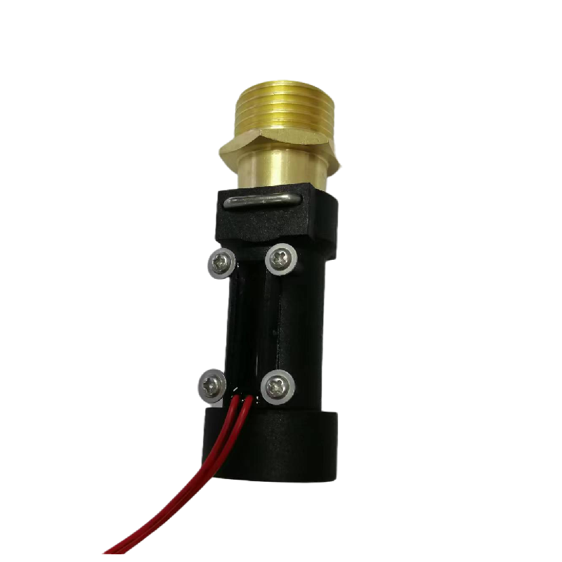 Factory Outlet Two Wire Reed Switch Brass Male Thread Water Flow Sensor Nylon G1/2