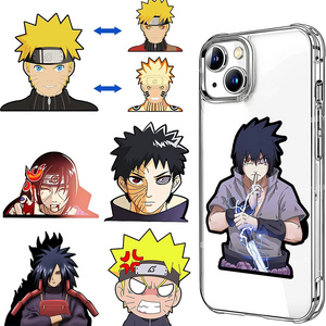 300 designs  3d Anime Demon slayer DBZ Phone Sticker Adhesive Lenticular Motion stickers Decals for Phone Cup Laptop Gift