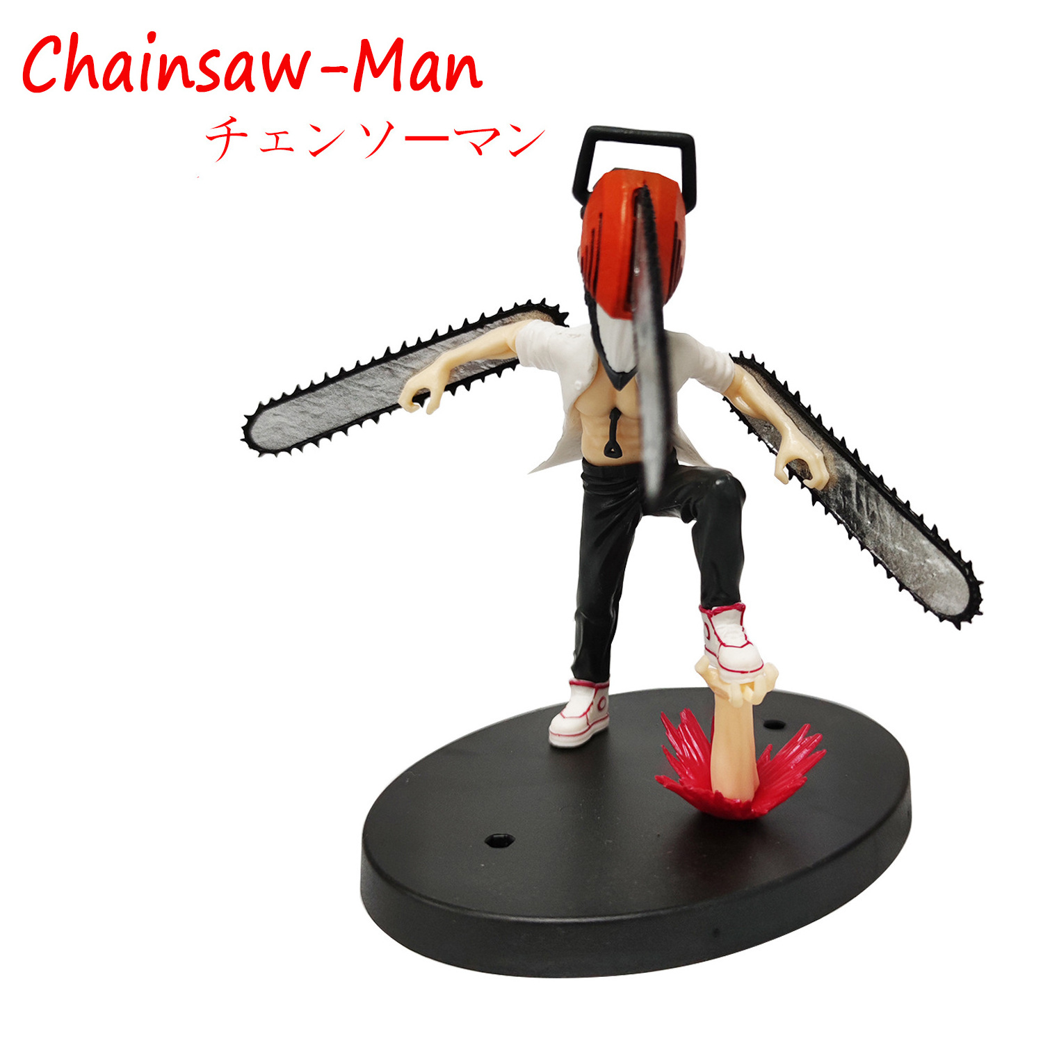 Chainsaw Man Figure Porchitapawa Chibi Movable ornaments Anime Peripheral Doll Figure