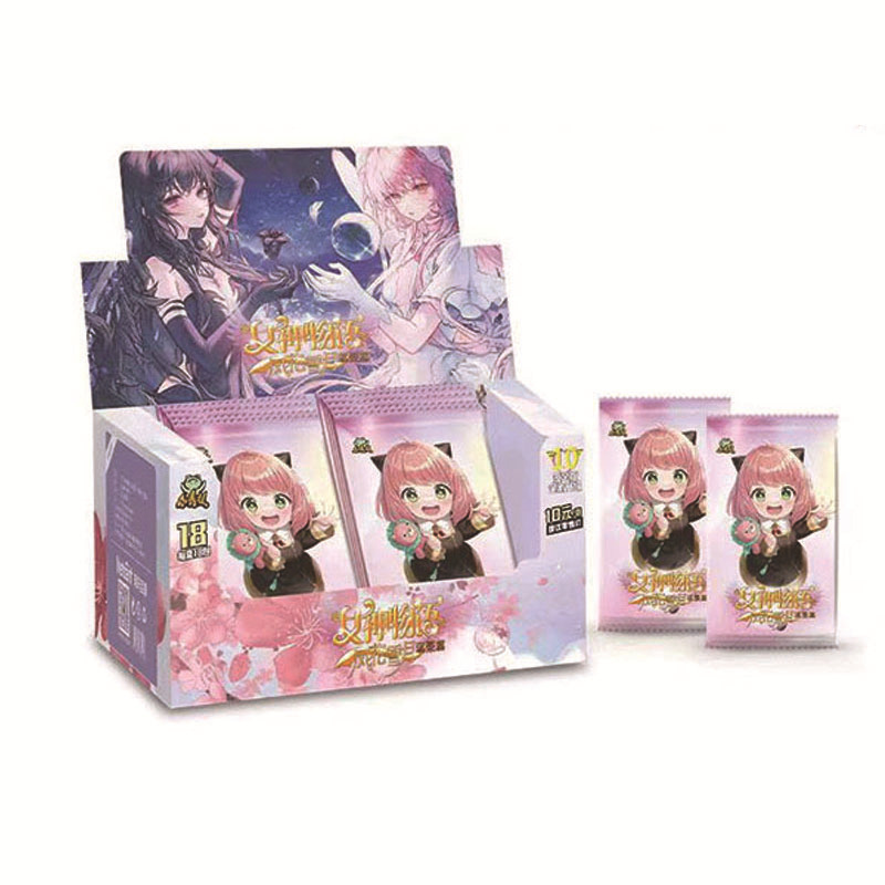 52 Designs Anime Game Video Goddess Story Playing Card Sexy Anime Girls Collection Card Cool Beautiful Girl Cosplay Gilding Card