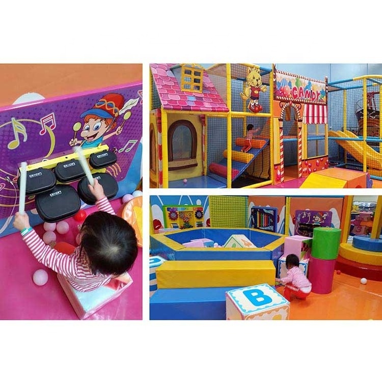 Colorful Toddler Indoor Soft Play Customized Soft Play Equipment Indoor