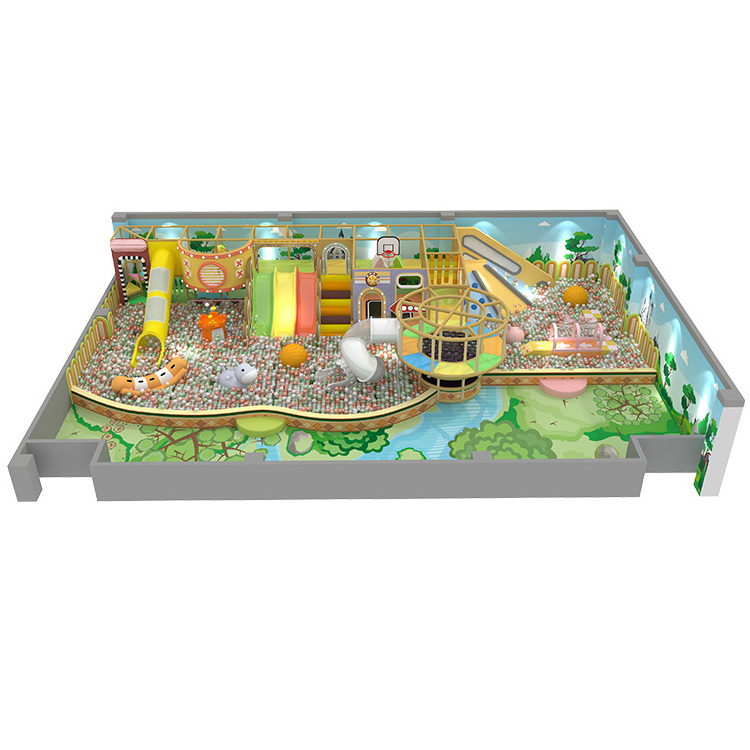 Soft Play Sets Kids Playground Amusement Park Equipment Small Playground Decor Interior For Sale