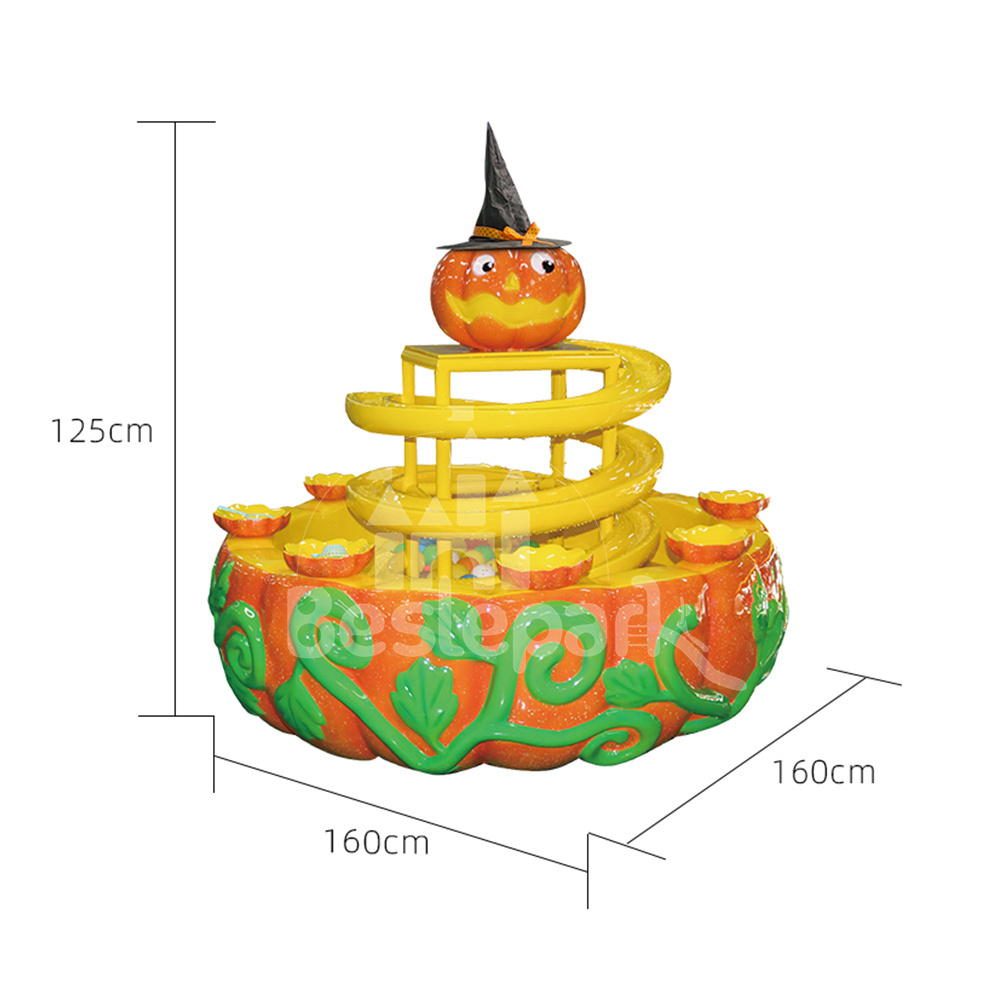 Amusement Equipment Fiberglass Fishing Pond Pool Games Halloween Pumpkin Fishing Pond