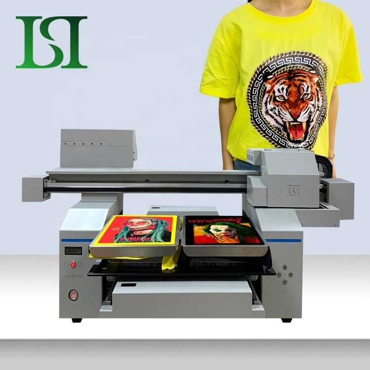 LSTA1A2-227 2022 New High Speed DTG Inkjet Textile T-shirt Printer Canvas Shoes Digital Printing Machine