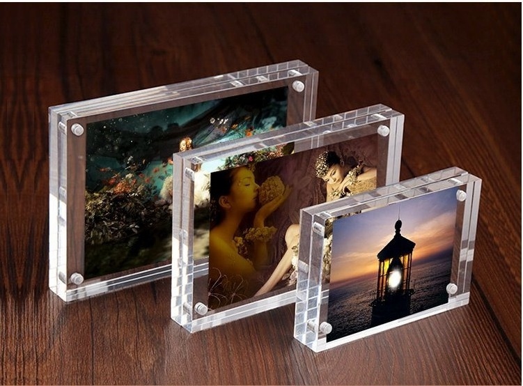 Mixtiles Thickness Frameless Picture Frame Magnetic Acrylic Photo Frames Wholesale for sale