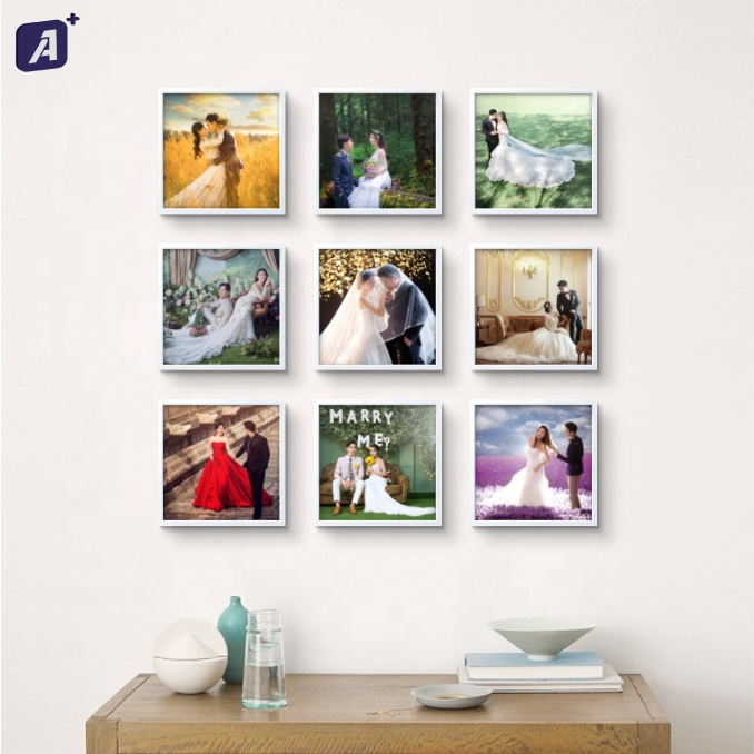 Promotion 8x8'' Mixtiles Frames Wall Sticky Mounting Photo Tiles