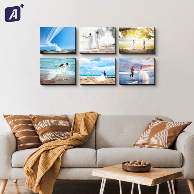 New Arrival Material Frameless Restickable Photo Tiles Wall Mounting Mixtiles Picture Frames