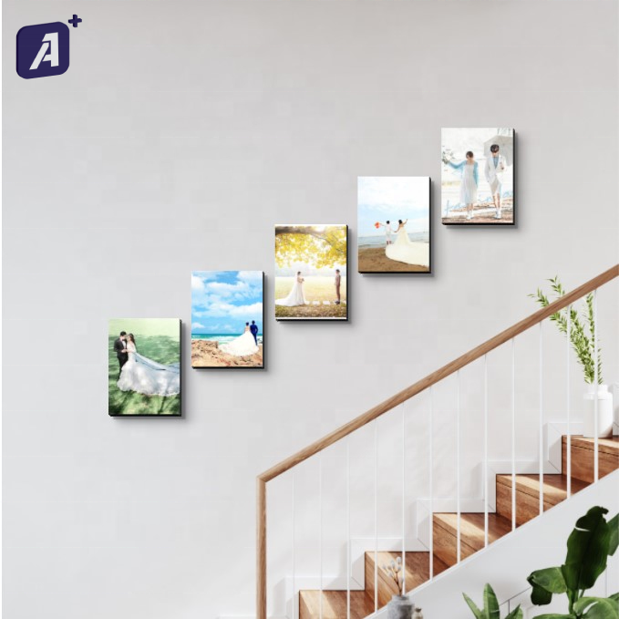 New Arrival Material Frameless Restickable Photo Tiles Wall Mounting Mixtiles Picture Frames