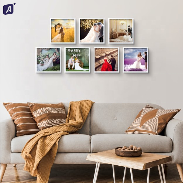 Promotion 8x8'' Mixtiles Frames Wall Sticky Mounting Photo Tiles