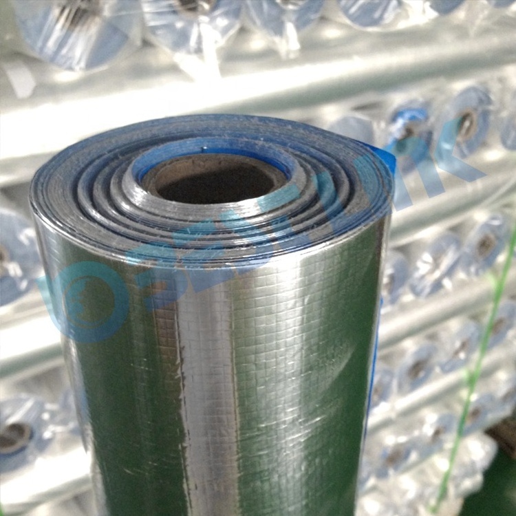 Facing foil  fireproof Aluminum Foil Laminated Woven Foil Fabric