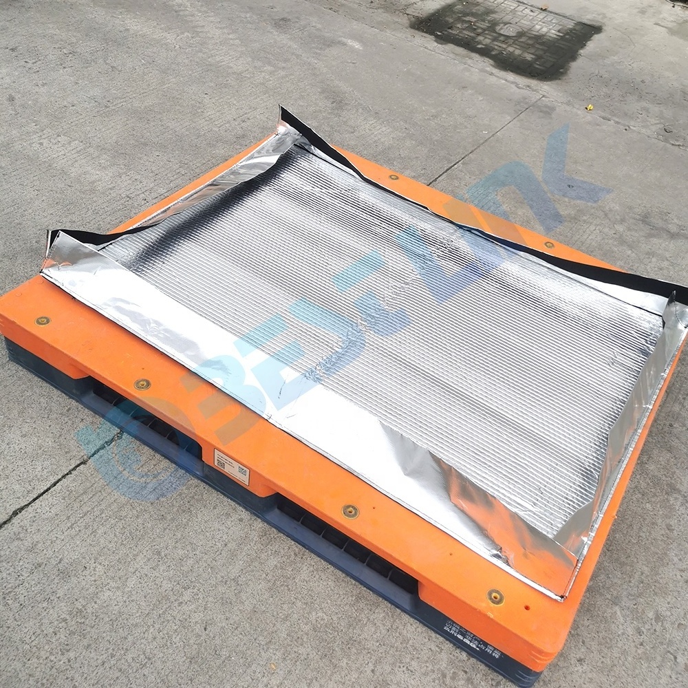 Aluminum Foil Heat Thermal Insulation Pallet Cover Reusable Pallet Wrap for Transportation