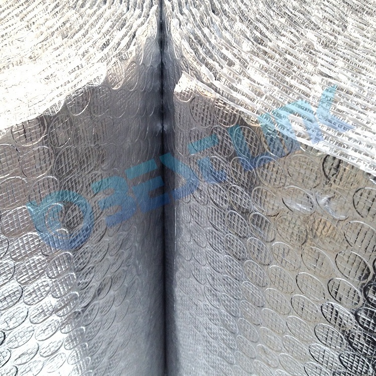 Aluminium foil bubble insulation waterproof thermal insulated fabric thermal reflective insulation sheet for roof