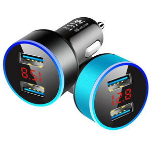 Bestone Multi Portable 2 Usb Phone Car Charger 20w 2 Port Usb Qc3.0 Mobile 2 in 1 Dual Fast Charging Car Charger