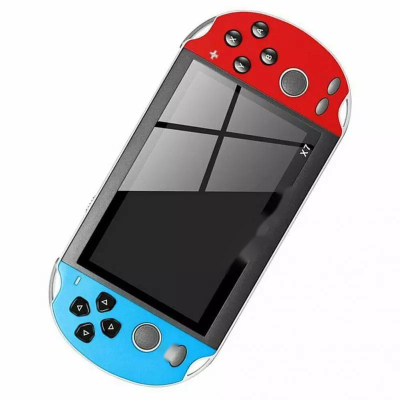 Portable X7 handheld brick game machine 64/128 Bit 1000 classic Games Video Game Consoles for kids best gift