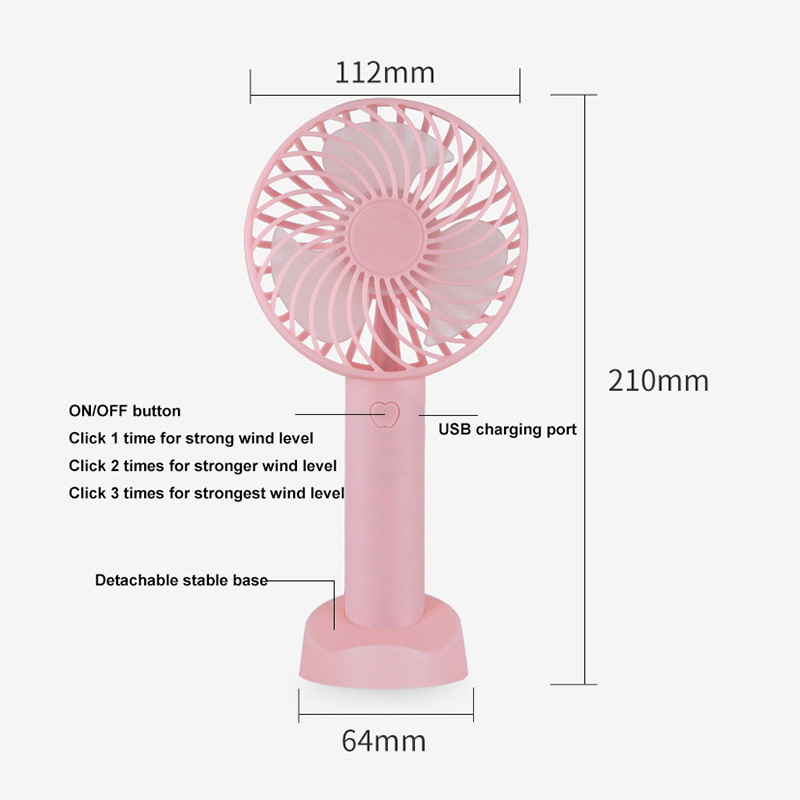 Factory HOT Wholesale Rechargeable Mini Fan Portable Macaron Handheld USB Fan N9 Foldable Clip Hand Fan