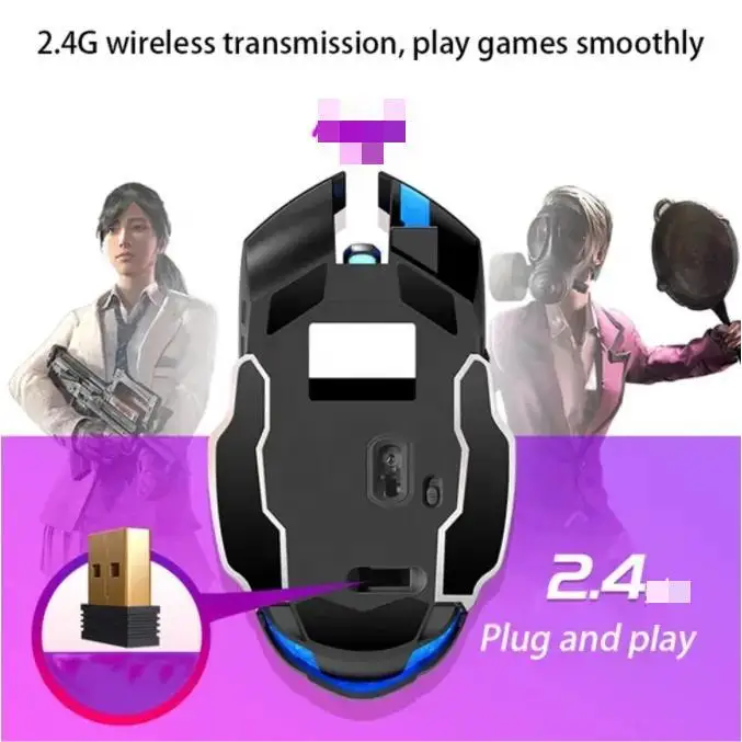 Game Mouse USB Optical wired LED Gaming Mouse High Quality Factory Price for Promotion Gift For office