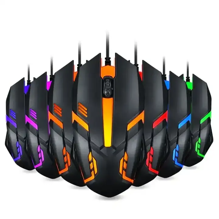 2024 Hot Sale Wired Portable USB Gaming Optical Mouse For Computer Notebook