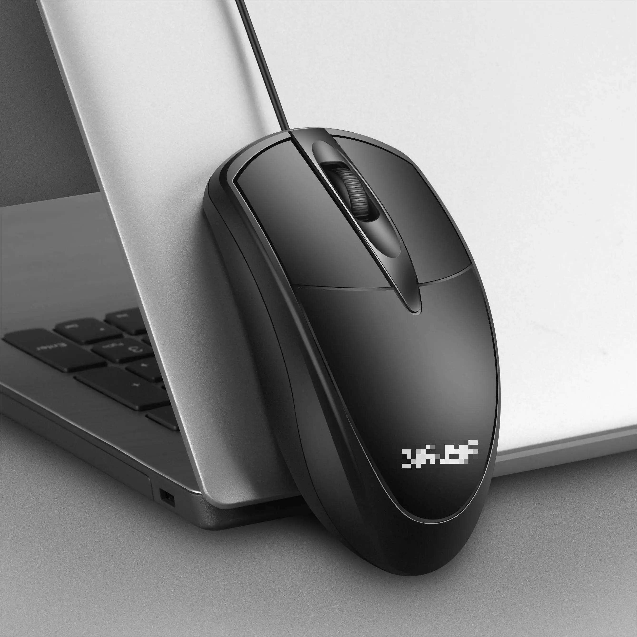 Wholesale Ergonomic Standard Computer 3d Usb Wired Optical Mouse For Office Home Gaming