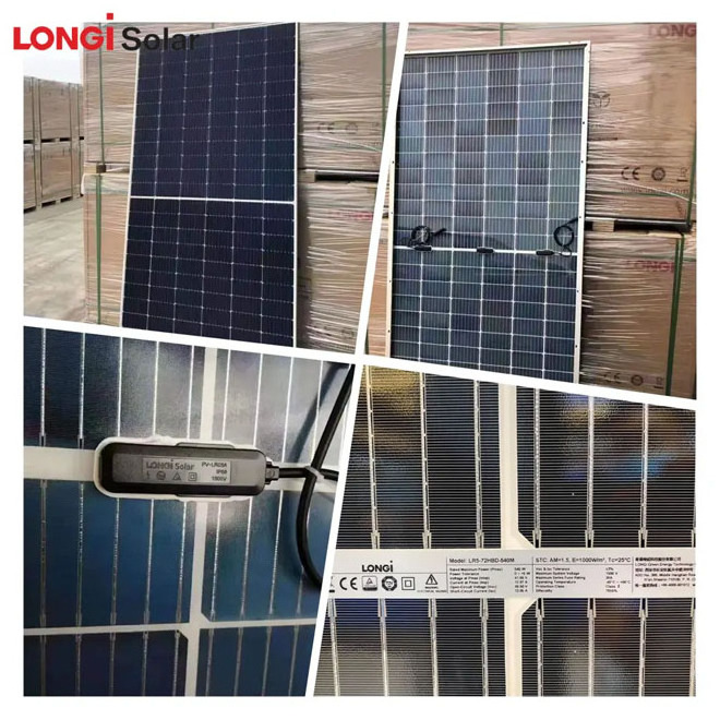 LONGi/Jinko/JA solar panels 550 watt 500w 540w 545w 550w 555w 560W mono perc pv pannello fotovoltaico for solar system