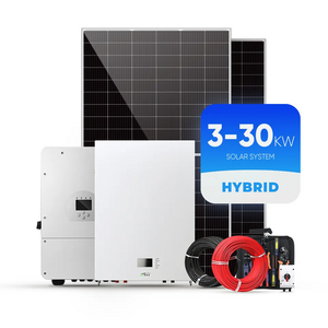 5Kw 10Kw 20Kw Complete Set Solar Panel Power System For Home Kit 5Kwh Energy Storage Battery Off Grid Solar Energy System