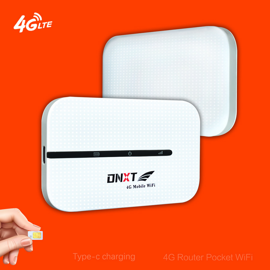 New design dnxt m8 4g mifis 4g router with sim card E5783-836 2100mAh pocket router Online carrying travel