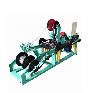 BEST machinery High Speed Automatic Single/Double/Reverse Double Twisted Barbed Wire Making Machine for Mesh/Fence