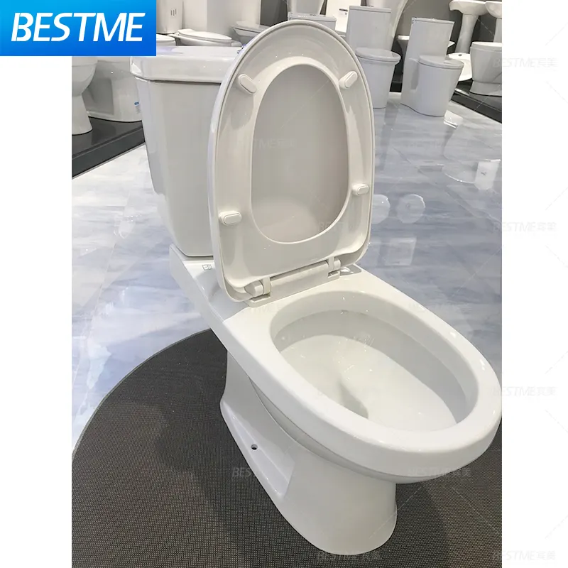 Popular Ceramic Sanitary Ware Sets Toilet Pedestal Basin Sets Competitive Bathroom Elegant White Toilet Bowl Set