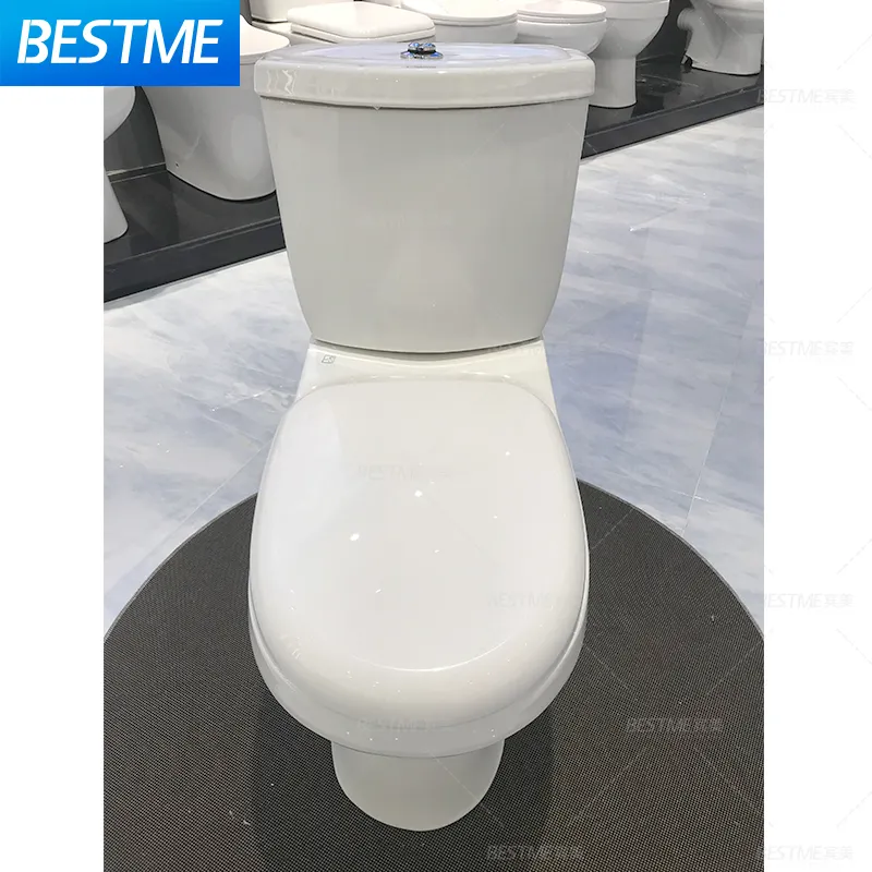 Popular Ceramic Sanitary Ware Sets Toilet Pedestal Basin Sets Competitive Bathroom Elegant White Toilet Bowl Set