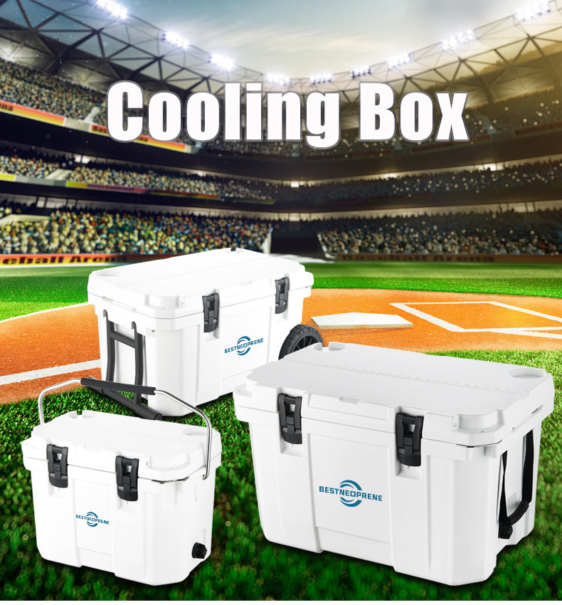 Wholesale Outdoor handle wheels Storage Cooler Sports competition Ice  Cooler Box