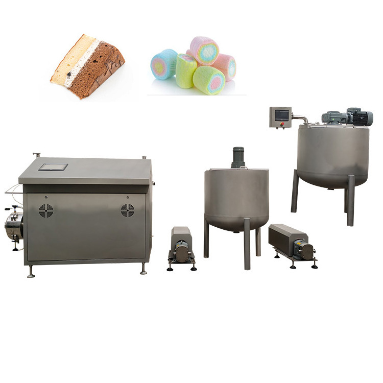 Industrial Butter Cream Beat Machine Marshmallow Whisker Whipped Cream Making Machine For Cake