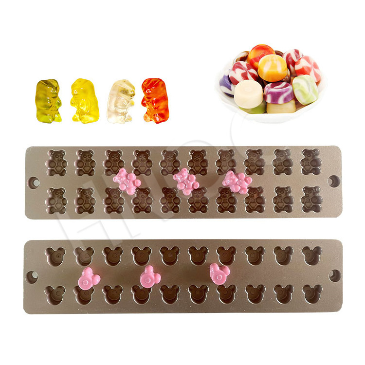 HNOC Custom Food Grade 3D Car Chocolate Baking Mold Handmade Mini Teddy Shape Soft Candy Silicon Mould