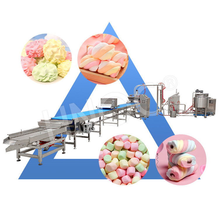 HNOC Marshmallow Cutting Extruder Machine Full Automatic Make Machine for Marshmallow Candy