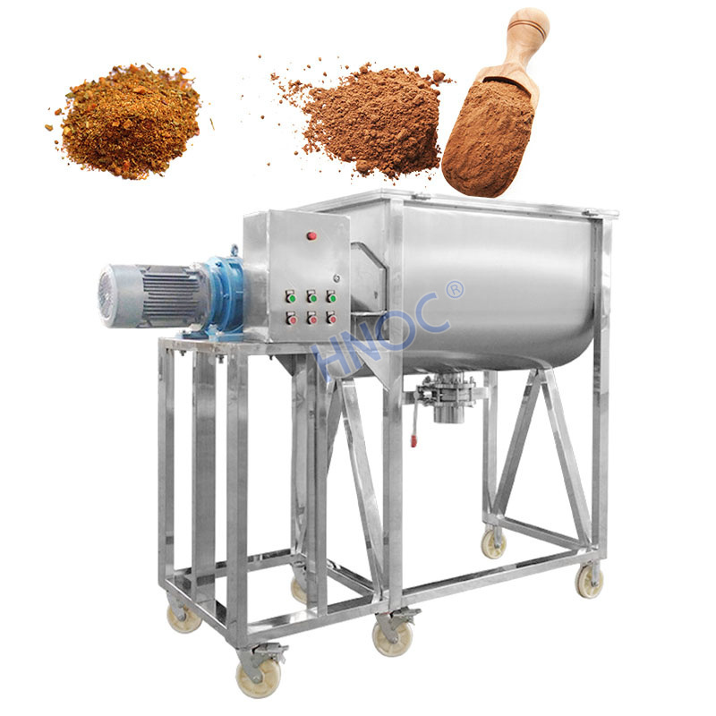 Dry Powder Stainless Steel Mix Machine Ribbon Blender 500l 200 300 L Food Powder Spice Mixer with Spray