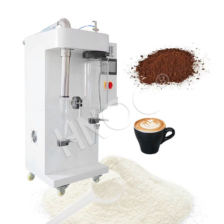 HNOC Industrial Instant Tea Coconut Milk Spray Dryer Whey Protein Powder Atomizer Make Machine For Laboratory