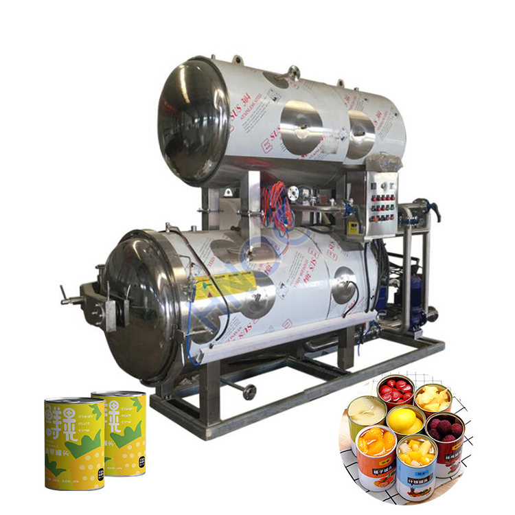 Commercial Electric Steam Juice Drink Sterilization Pot Mini Pressure Canner Food Sterilizer Retort Machine