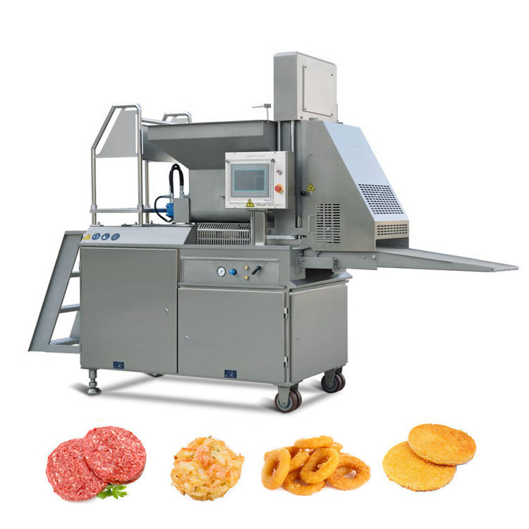 Electric Meat Pie Burger Samosa Patty Meat Pie Processing Make Machine Chicken Nugget Production Line For Sale