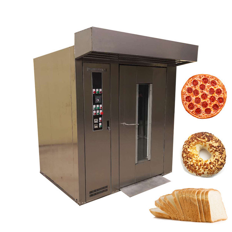 High Quality 32 Trays Rotating Baking Oven Commercial Biscuit Baking Equipment Pita Bread Bakery Rotary Oven