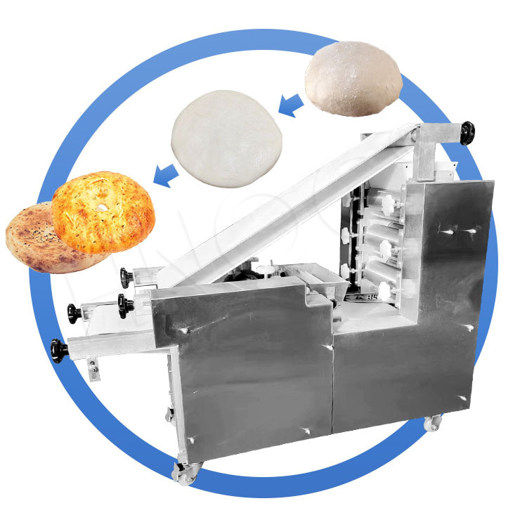 HNOC Fully Automatic Portable Bakery Chapati Pita Bread Make Machine Home Naan Make Machine in Indian