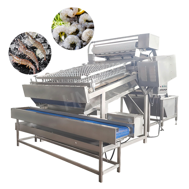 HNOC Table Cleaning Shrimp Peeling Dried Prawn Deheading peeler Processing Machine