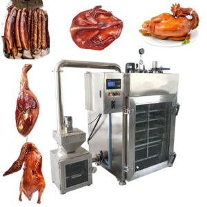 Automatic Dried Catfish Meat Industrial Turkey Leg Sausage Bacon Meat Cold Fish Smoke Machine for Food