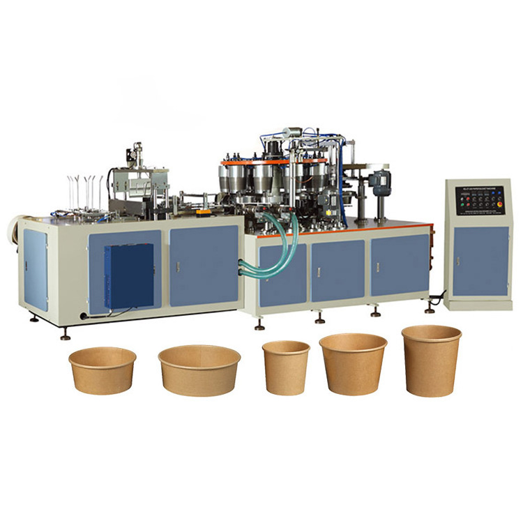 High speed 100pcs/min paper cup machine automatic disposable paper bowl cup making machine