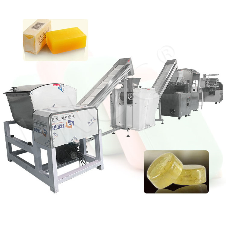 HNOC Soap Stamper Maker Complete Bar Soap Make Machine Manufacturer Plodder Machine for Bar Soap