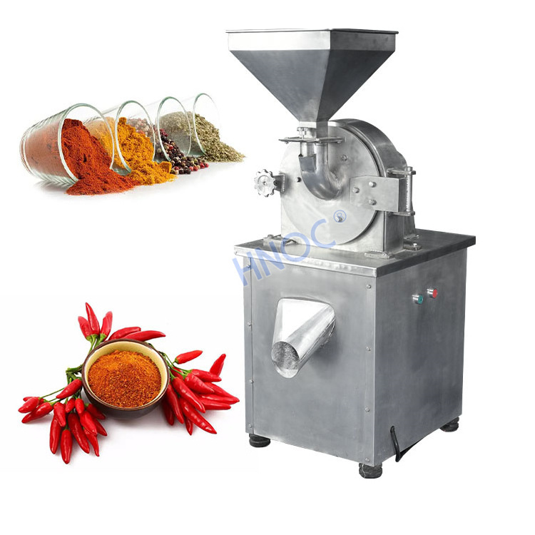 Seed Crusher Small Spice Rice Straw Powder Make Grind Pulverizer Machine for Whole Wheat Flour