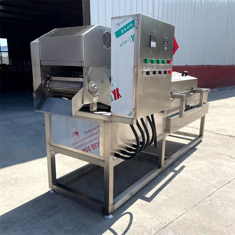 Cheap Price Conveyor Type Turkey Fryer Machine French Fries Potato Chips Frying Machine