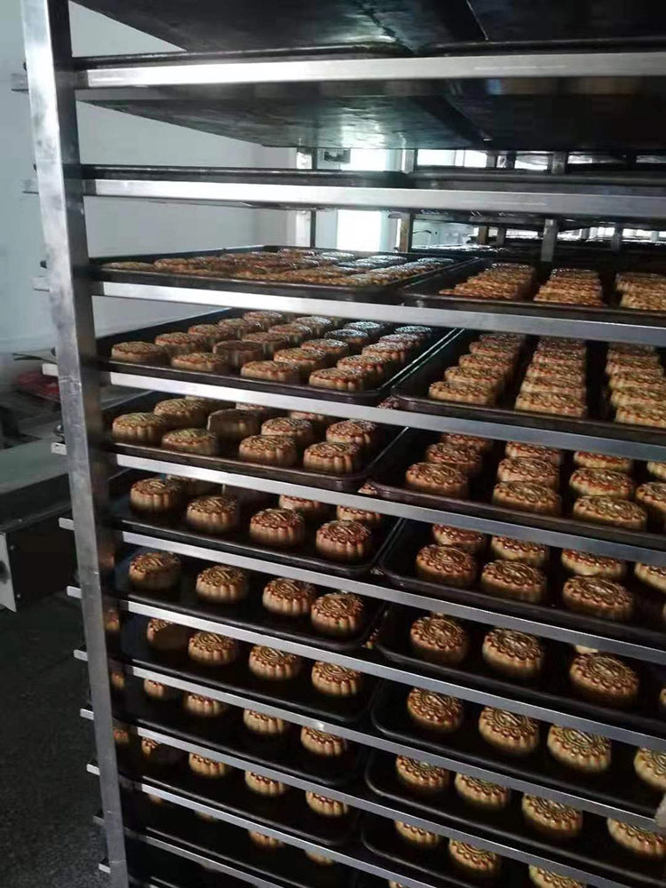 High Quality 32 Trays Rotating Baking Oven Commercial Biscuit Baking Equipment Pita Bread Bakery Rotary Oven