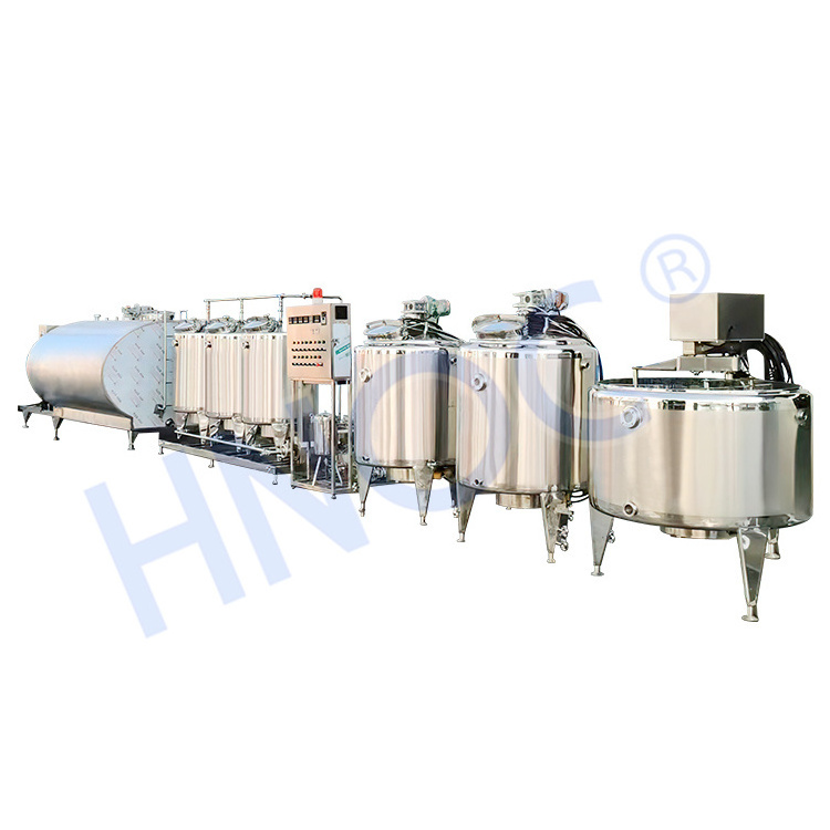 Complete Butter Cheese Plant  Production Line small mozzarella cheese production line  cheese vat Automatic